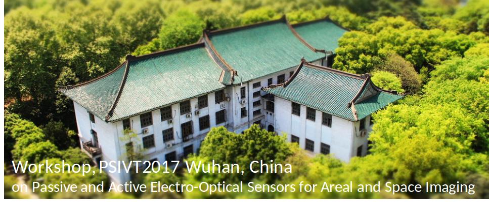 PSIVT2017 Workshop on Passive and Active Electro-Optical Sensors for Aerial & Space Imaging