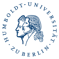 logo of Humboldt-Universität zu Berlin (heads of W. and A. Humboldt)