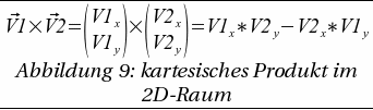 Funktionsweise vom kartesischen Produkt in der zweiten Dimension