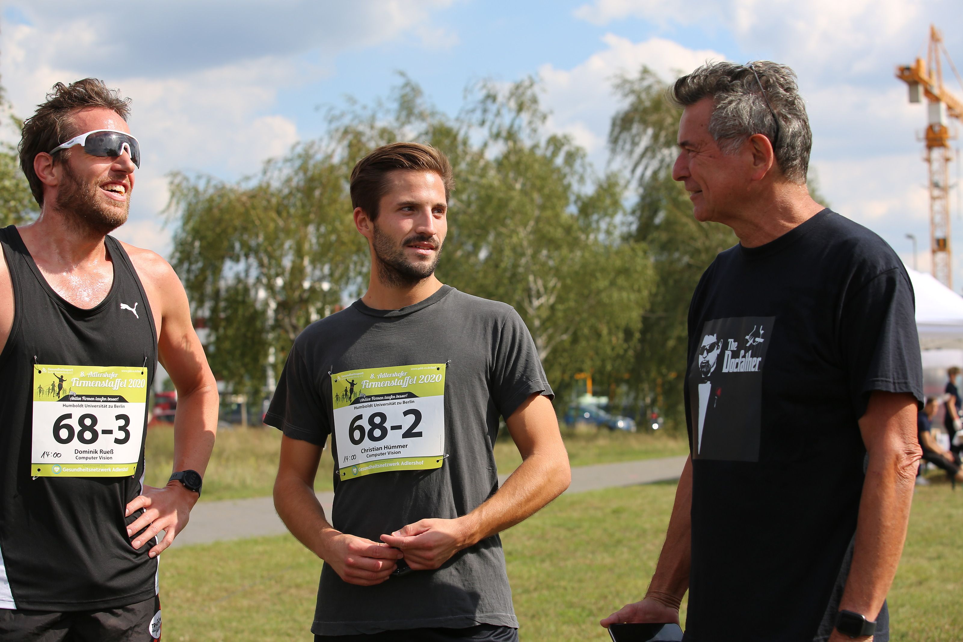 Unsere Staffel für den Firmenlauf