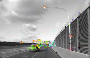 Objekterfassung und Objektverfolgung für die Verkehrsbeobachtung von mobilen Plattformen